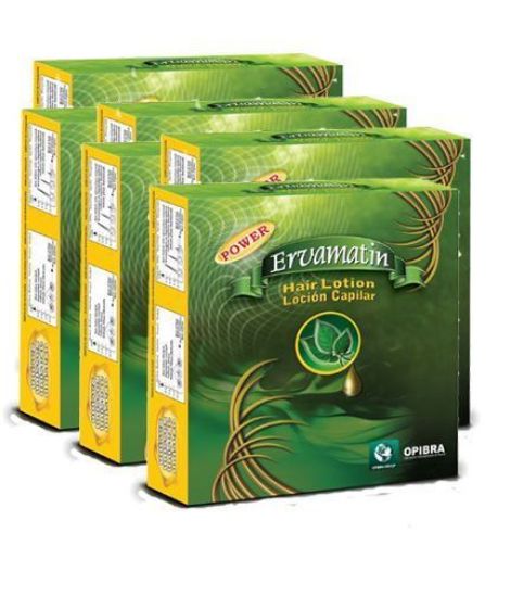 Picture of  Ervamatin 6 months supply and 6 Amazon organic shampoo