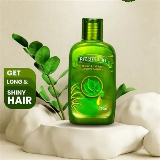 Ervamatin™ Hair Lotion herbal hair loss treatment bottle